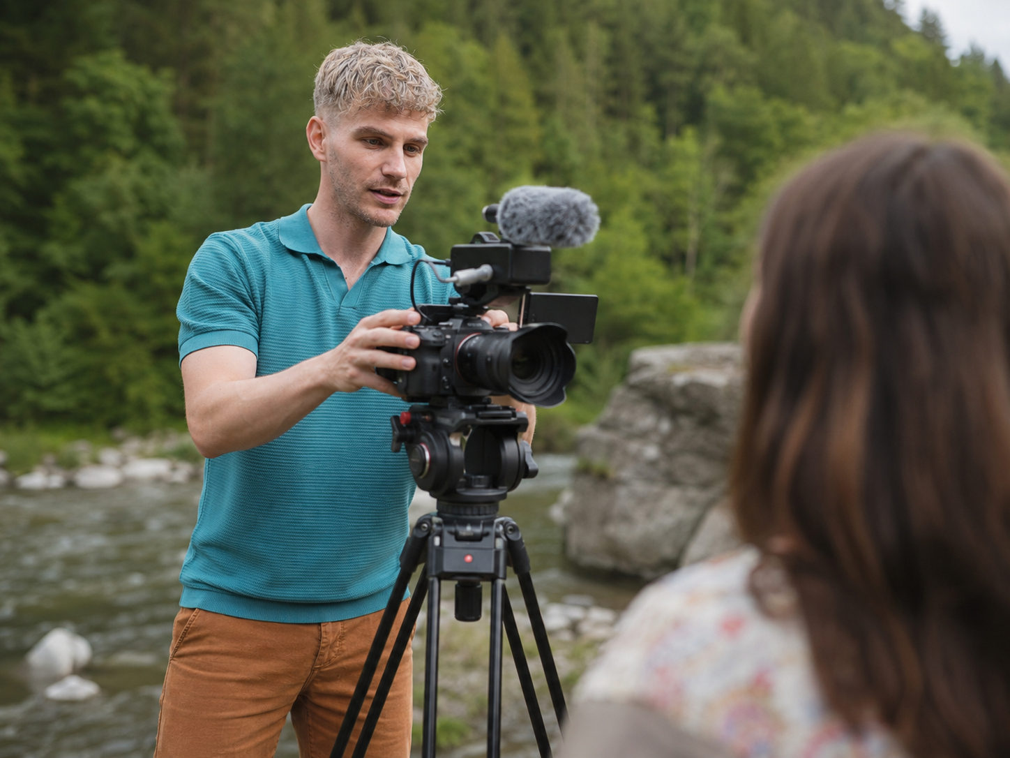 Interview sur le terrain - Studio Nomade